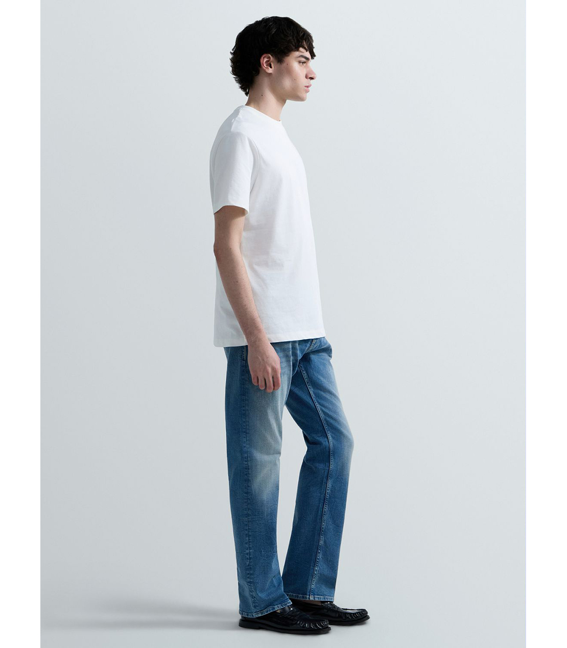 ヘビーコットンジャージーRロゴTシャツ 詳細画像 ホワイト 4